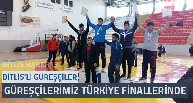 Bitlis'li Güreşçilerimiz Türkiye Finallerinde