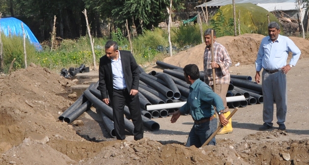 Günkırı Belediye Başkanı Çetinsoy altyapı çalışmalarını denetledi