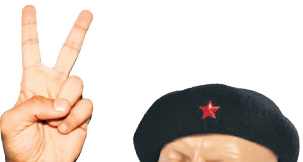 Zafer işareti ve Che beresine yasak!