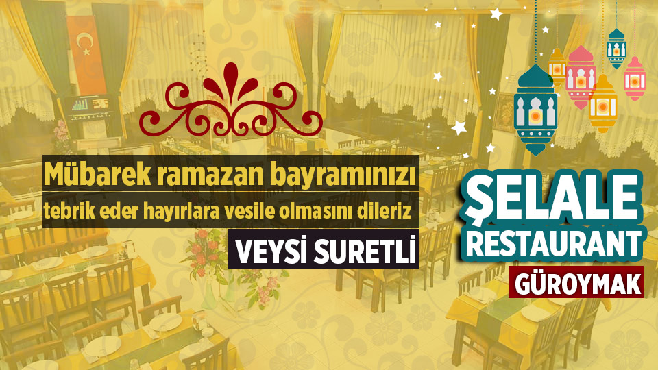 Güroymak Şelale Restaurant Veysi Suretli: Mübarek ramazan bayramınızı en tebrik eder hayırlara vesile olmasını dileriz.