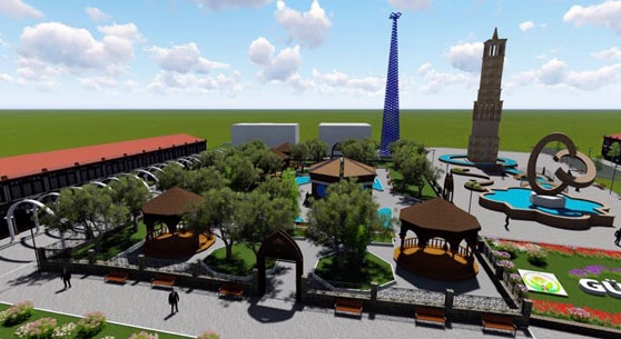 Güroymak’ta kent meydanı yapılıyor