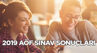 2019 AÖF sınav sonuçları mobil'de açıklandı