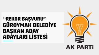 AK Parti Güroymak Belediye Başkan Aday Adayları Listesi