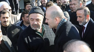 Bakan Soylu, Seyda Abdülkerim Çevik'in taziyesine katıldı