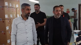 BİGİAD Başkanı Kemal İnan Güroymak’taki tekstil fabrikalarını gezdi