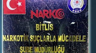 Bitlis'te 3 Kilo 50 gram metamfetamin maddesi ele geçirildi