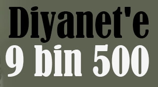 Diyanet'e 9 bin 500 yeni personel alınacak