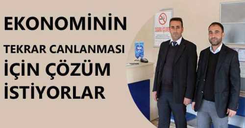 Ekonominin tekrar canlanması için çözüm istiyorlar