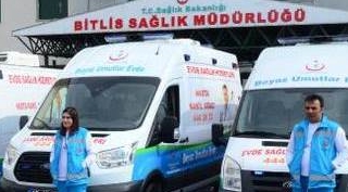 Evde sağlık hizmeti için 3 ambulans alındı