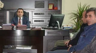 Günkırı Belde Spor Kulübü’nden kaymakama ziyaret