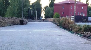 Günkırı Belediyesi bu yıl 60 bin metre kare kilitli parke taşı döşedi