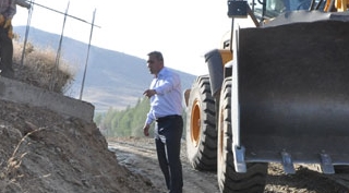 Günkırı'da Mezarlıkların Çevre Düzenlemesi Devam Ediyor