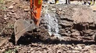 Güroymak Belediyesi tarafından cazibeli su çalışmaları