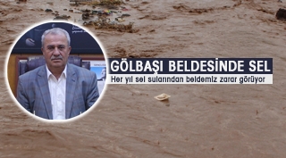 Güroymak’ın Gölbaşı Beldesini sel aldı