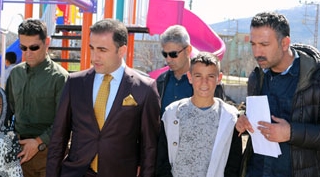 Güroymak'ta 30 adet park çalışması devam ediyor