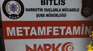 Güroymak'ta 451 Gram Metanfetamin Ele Geçirildi