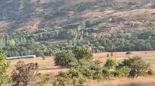 Güroymak'ta Arazi Yangını Erken Müdahaleyle Ormana Sıçramadan Söndürüldü