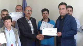 Güroymak'ta eğitimi tamamlayan girişimciler belgelerini aldı