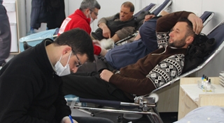 Güroymak'ta kan bağışı kampanyası