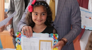 Güroymak’ta karne heyecanı