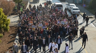 Güroymak’ta lösemili çocuklar için yürüdüler