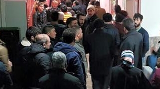 Güroymak'ta mahsur kalan 300 kişi misafir edildi