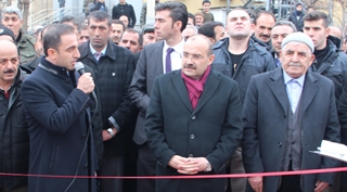 Güroymak'ta Selahaddin Eyyubi kulesinin açılışı yapıldı