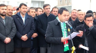 Güroymak’ta Stk'lardan Kudüs protestosu