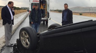 Güroymak’ta trafik kazası 1 yaralı