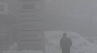 Güroymak’ta yoğun sis hayatı olumsuz etkiliyor