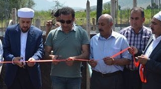 Güroymak Yeşilova mahallesine yeni bir camii temeli atıldı
