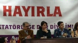 HDP, DBP, HDK, DTK ve TJA referandum oyunu açıkladılar