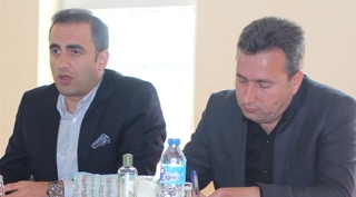 Kaymakam Alibeyoğlu Güroymak esnafıyla buluştu