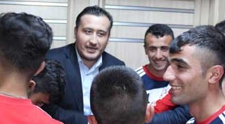 Kaymakamlık ve belediyeden sporculara tam destek