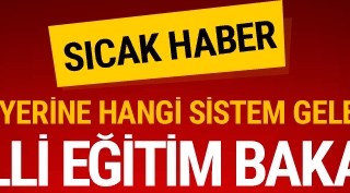 Milli Eğitim Bakanı İsmet Yılmaz'ın TEOG açıklaması