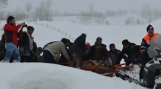 Muş'un Hasköy ilçesinde 2 kişi çığ altında kaldı