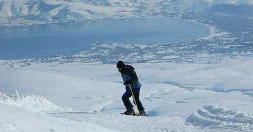 Nemrut'ta Kayak Sezonu Açıldı