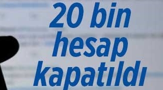 Twitter 20 bin sahte hesabı kapattı