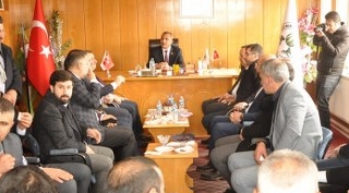 Umreden gelen Başkan Çetinsoy’a milletvekillerinden ziyaret