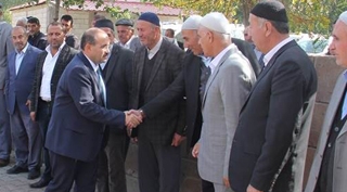 Vali Ustaoğlu Günkırı'da Taziye Ziyaretinde Bulundu