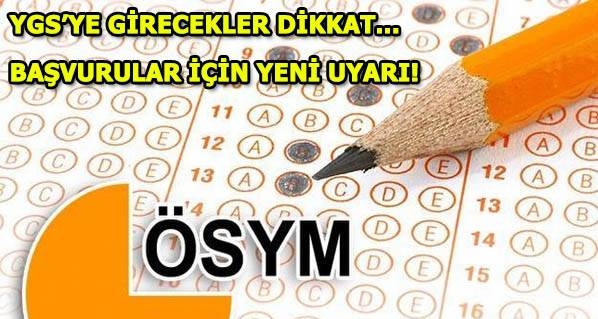 2017 YGS başvuruları nasıl yapılır?