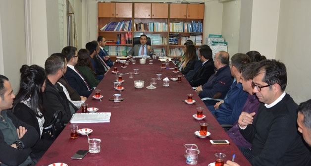 Alibeyoğlu lise öğretmenleriyle bir araya geldi