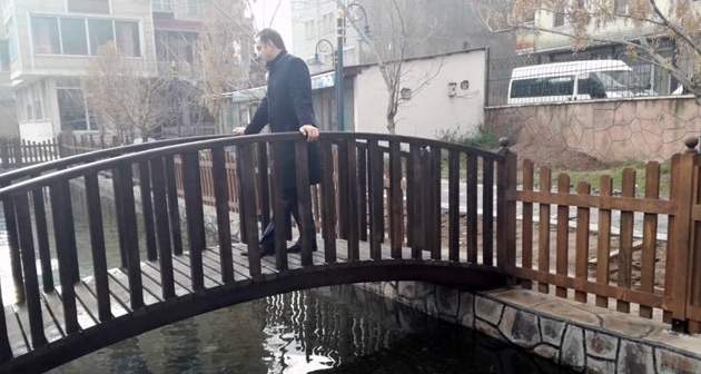 Alibeyoğlu Şelale Park çalışmalarını yerinde inceledi