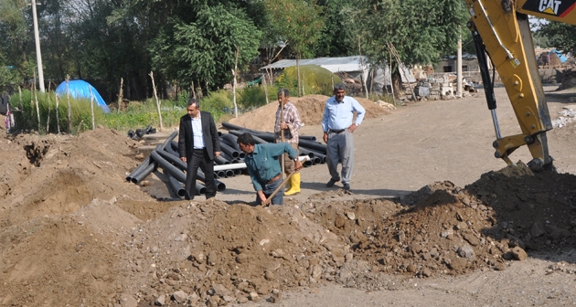 Başkan Çetinsoy: Bu yıl içerisinde 11 km altyapı çalışması yapıldı