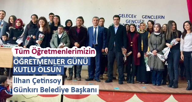 Başkan Çetinsoy'un Öğretmenler Günü Mesajı