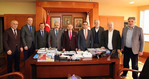 Başkan vekili Alibeyoğlu'dan Bayrampaşa Belediyesi'ne ziyaret