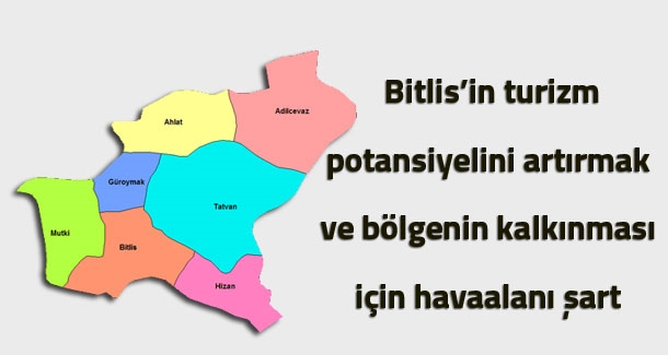 Bitlis’e havaalanı istiyorum kapmanyası gün geçtikçe büyüyor