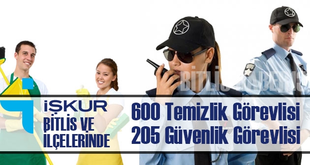 Bitlis ve İlçelerinde TYP Kapsamında İşçi Alımı
