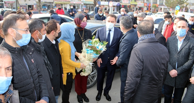 DEVA Partisi Genel Başkanı Babacan Güroymak ziyareti