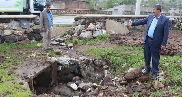 Gölbaşı Belde Belediyesinin kanal ıslahları için yardım talebi